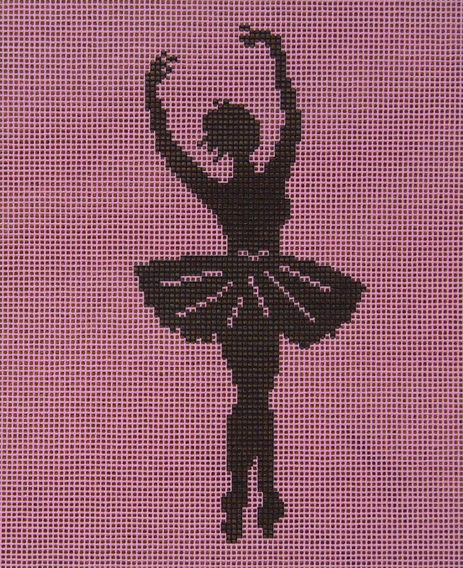 En Pointe - Needlepoint Tapestry Canvas